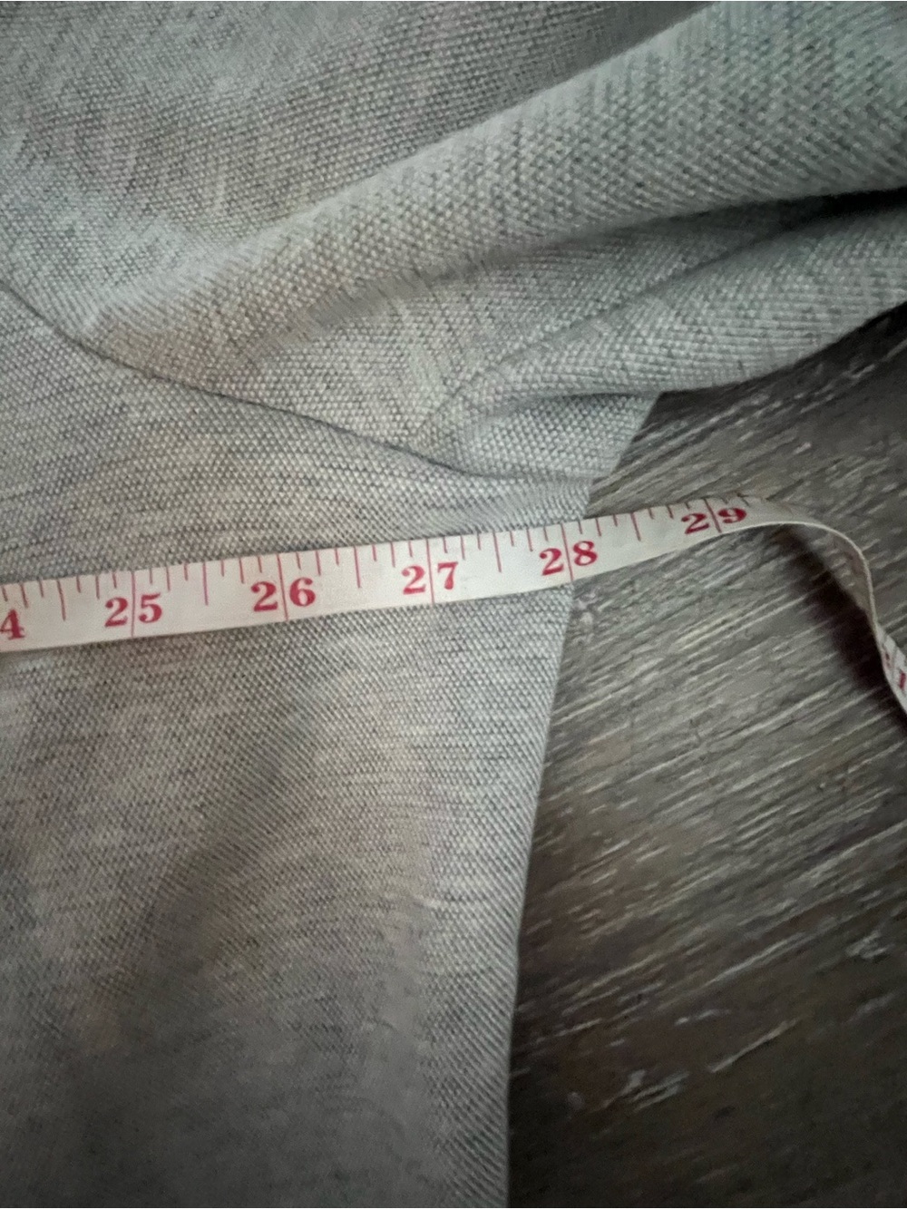 DEX Plus 3X Gray Knit Duster Cardigan Jacket Notch Lapel Pockets - Picture 5 of 10